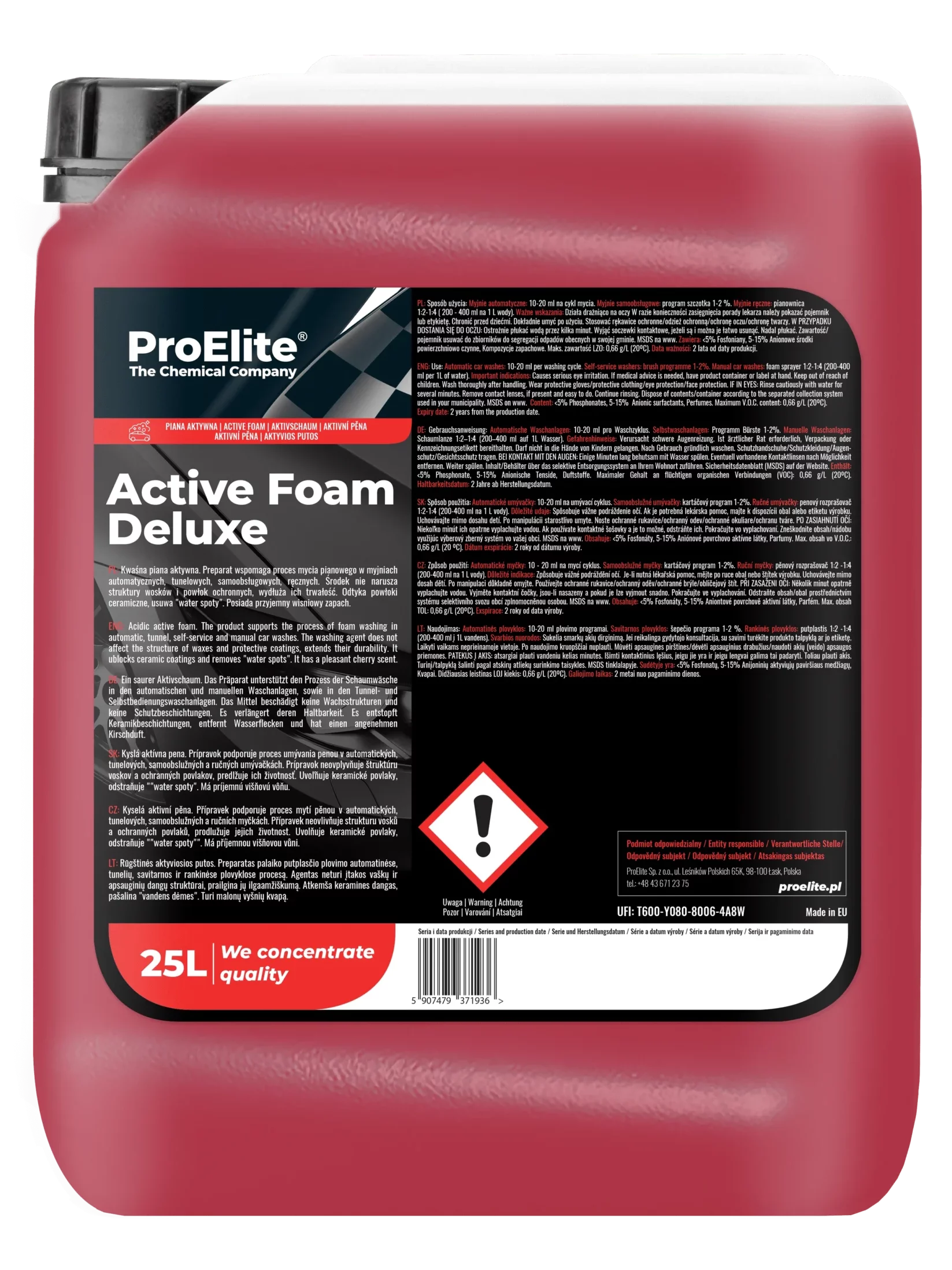 ProElite Active Foam Deluxe 25L