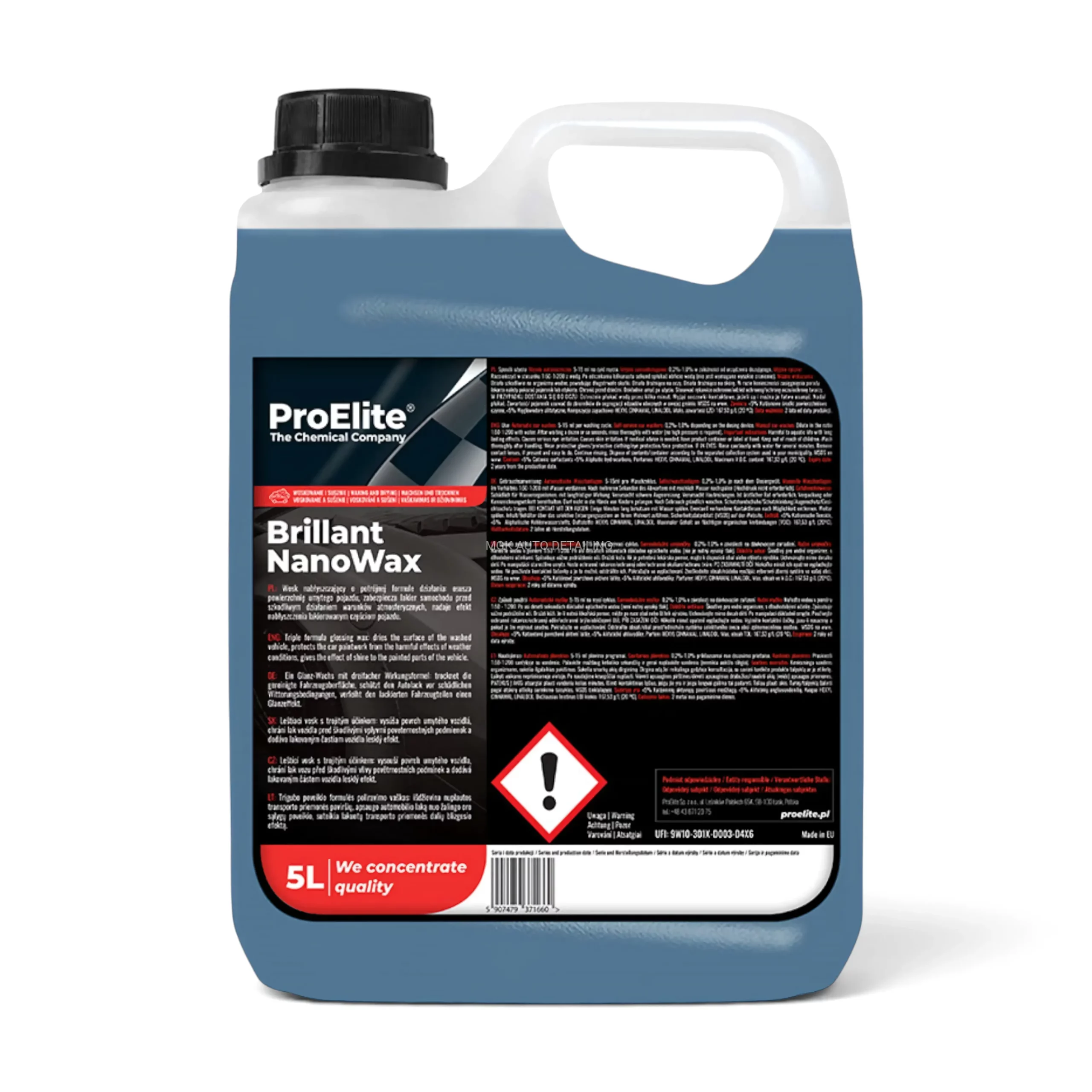 ProElite Brillant NanoWax 5L