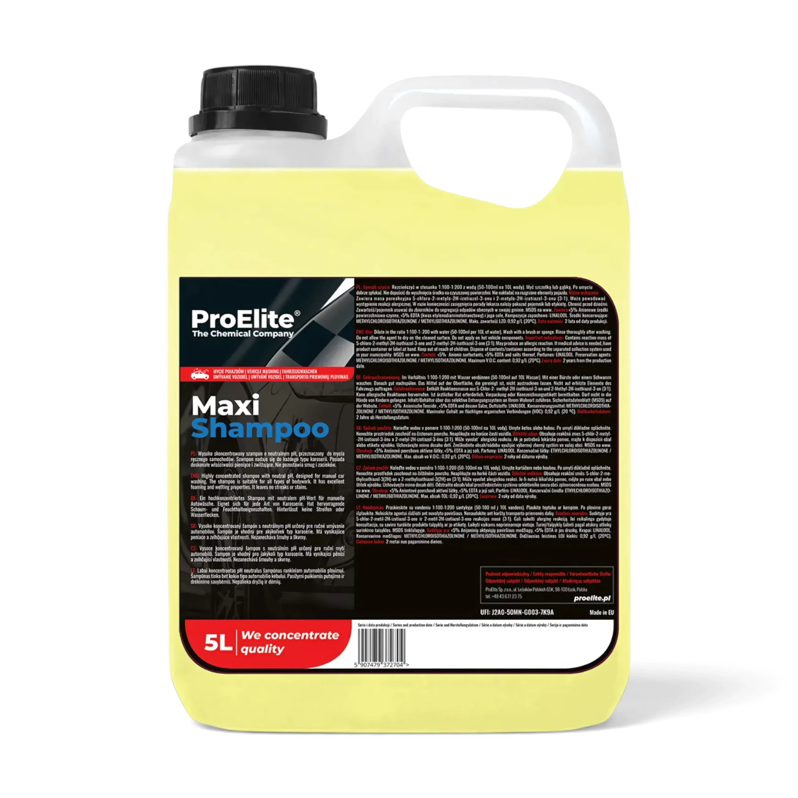 ProElite Maxi Shampoo 5L