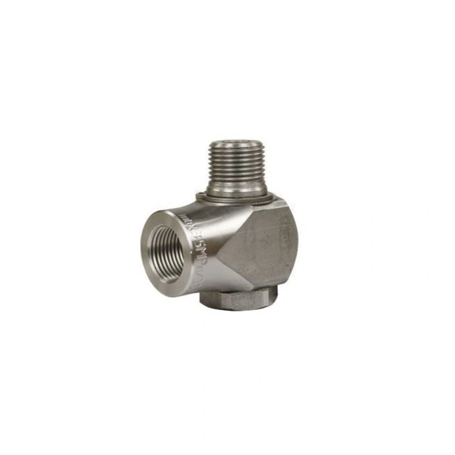 Złącze obrotowe kątowe ST-320 3/8" F x 3/8" M (Stal nierdzewna) R+M 200320500